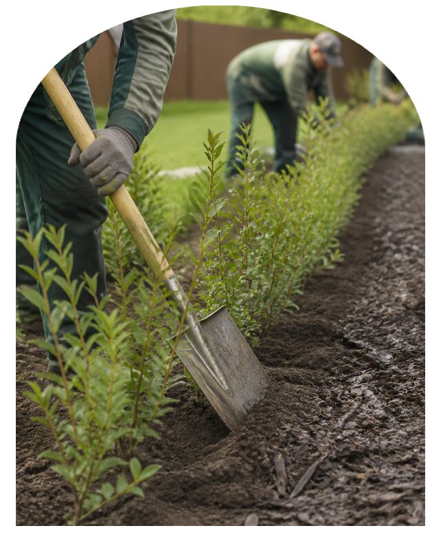 Посадка живой изгороди в Аксае по цене от 1219 р. | Метпроект-Акс